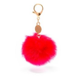 Pompon ngleringe i forskellige farver