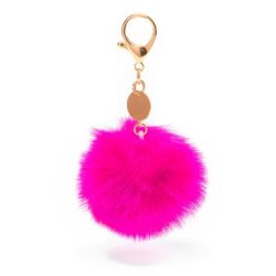 Pompon ngleringe i forskellige farver