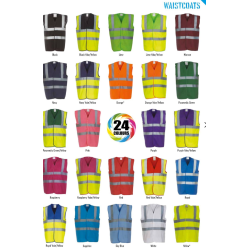 Refleksvest i forskellige farver - model HVW100