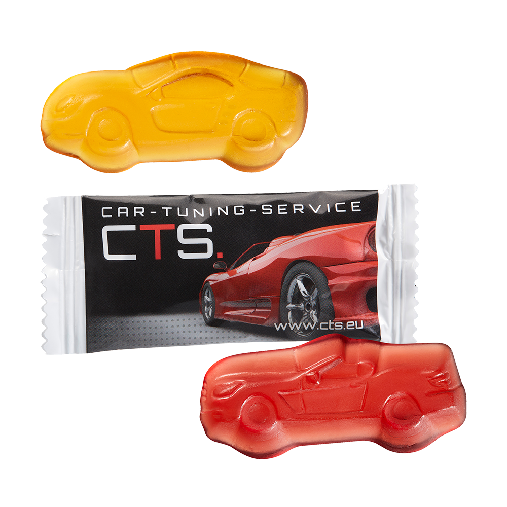 Single Frugtvingummi, egen form