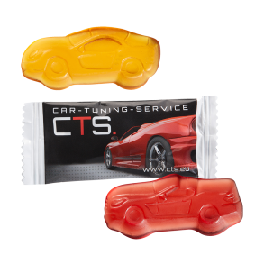 Single Frugtvingummi, egen form