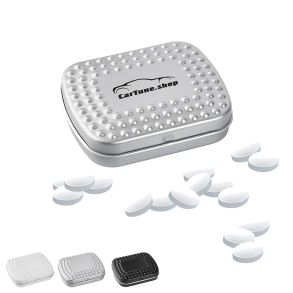 Metal d�se, Cool Ice med logo 