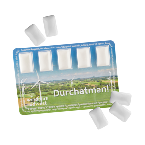 Smart Card, blisterpack, Tyggegummi