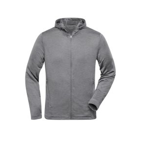  Mens Sports Zip Hoody med logotryk