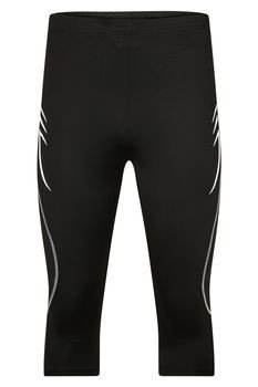 Mens Running 3/4 Tights med logotryk