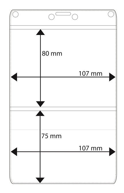 Plastlomme model 17800