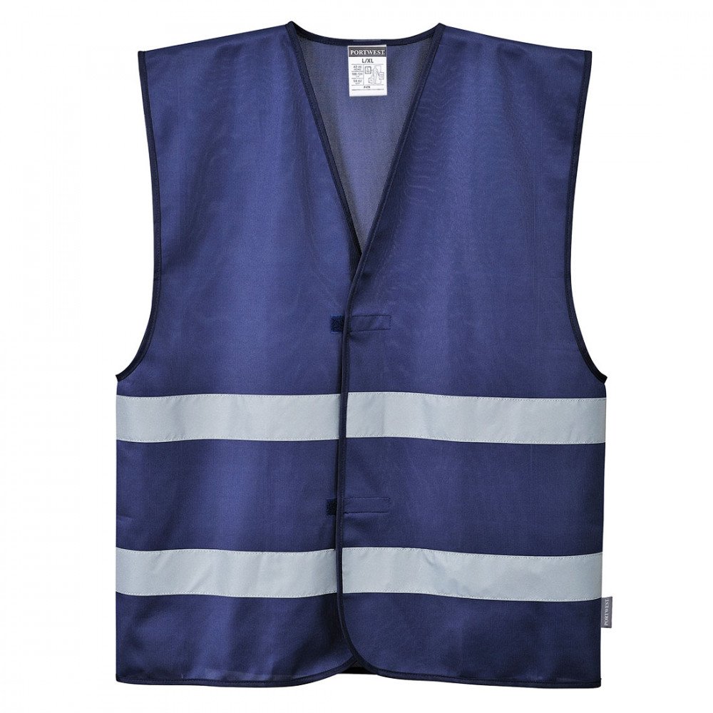 Refleksvest Mrk bl