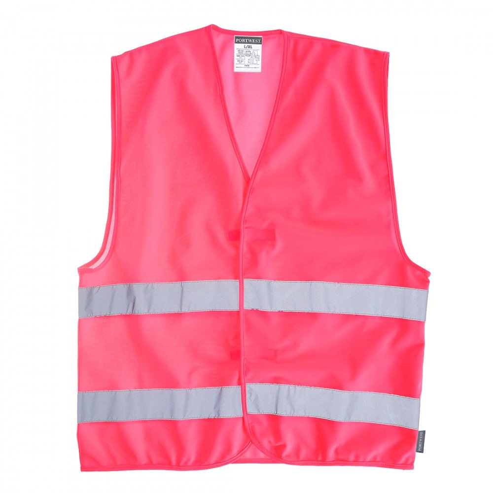 Refleksvest Pink