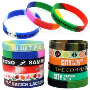 Silikone armbnd med logo