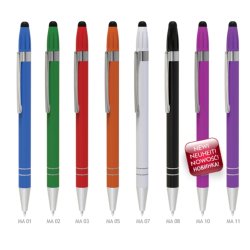 Kuglepenne i metal med logotryk