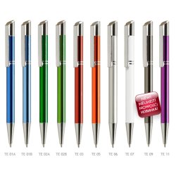 Kuglepenne i metal med logotryk