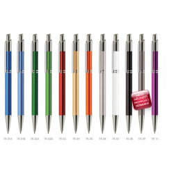 Kuglepenne i metal med logotryk