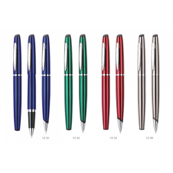 Kuglepenne i metal med logotryk