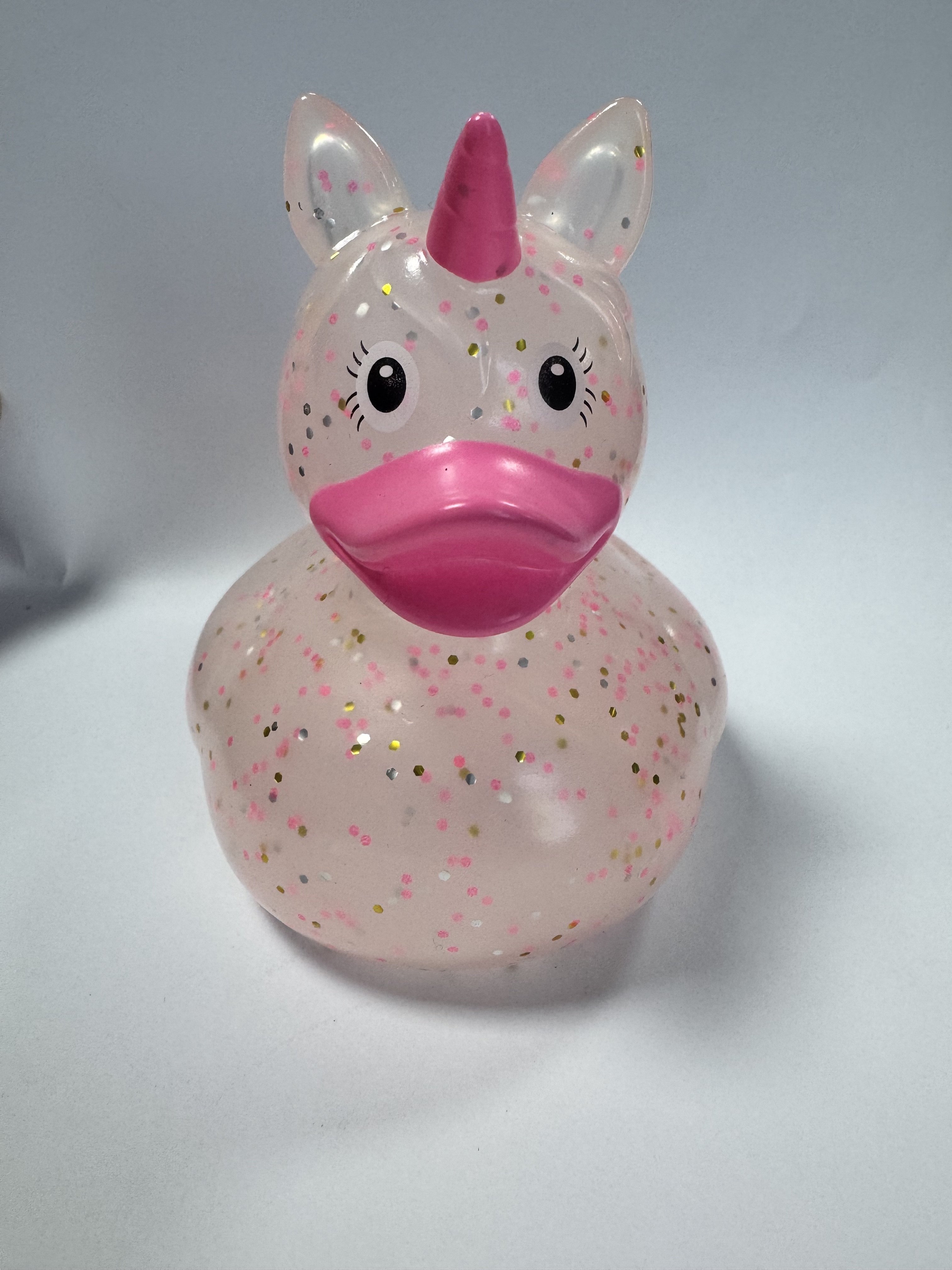 Badeand - Pink Enhj�rning med glimmer model 