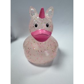 Badeand - Pink Enhj�rning med glimmer model 