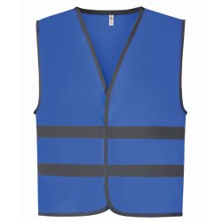 Refleksvest til brn med front lukning