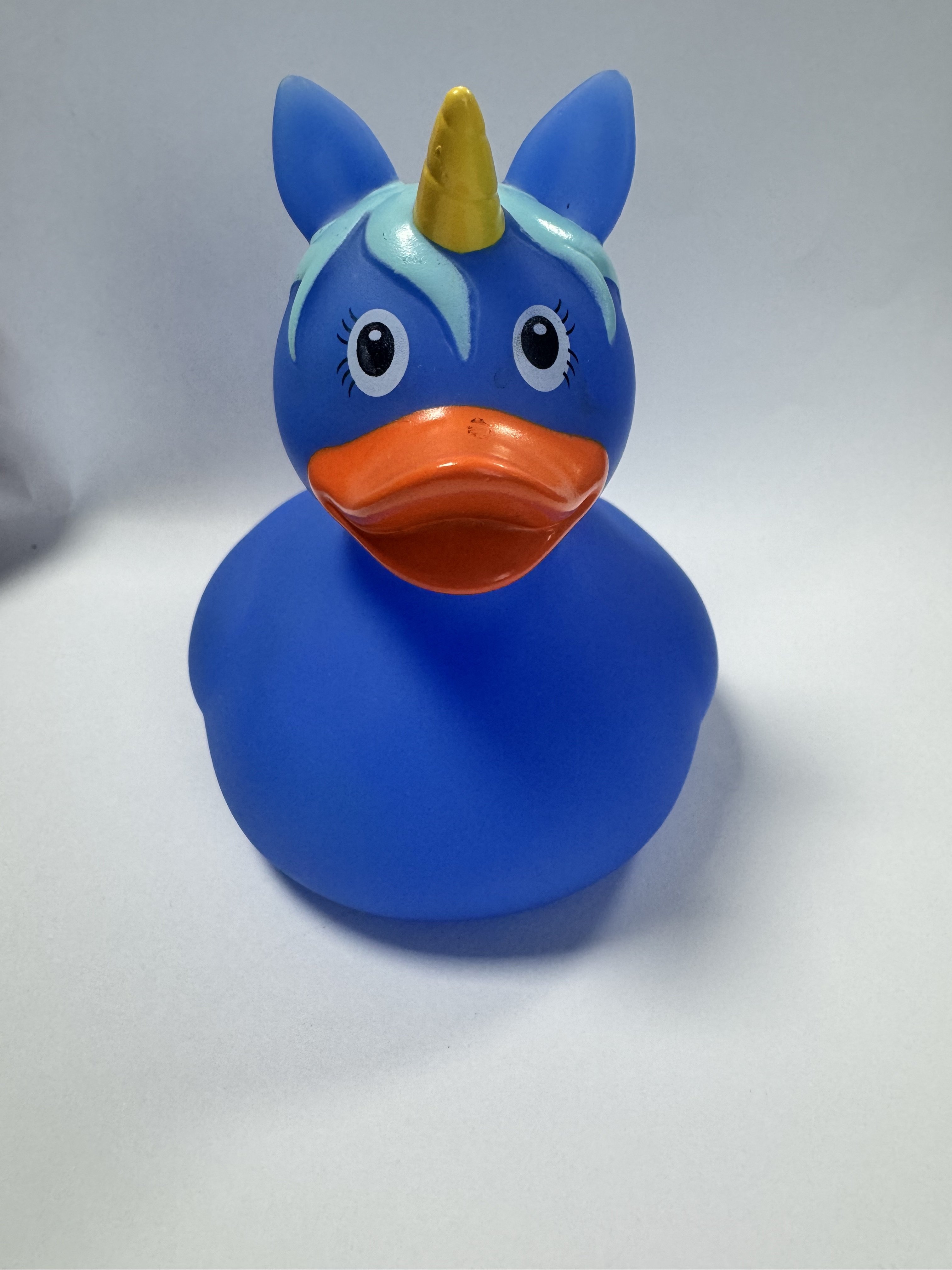 Badeand - Bl� Enhj�rning model 