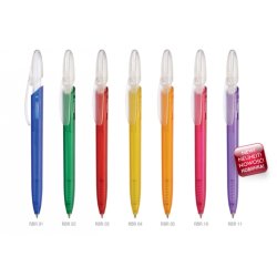 Kulgepenne i plast med logotryk