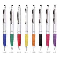 Kulgepenne i plast med logotryk