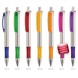 Kulgepenne i plast med logotryk