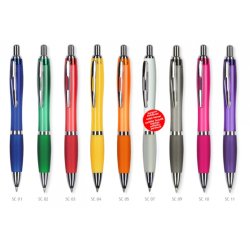 Kulgepenne i plast med logotryk