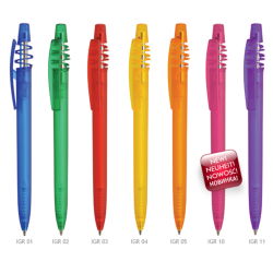 Kulgepenne i plast med logotryk