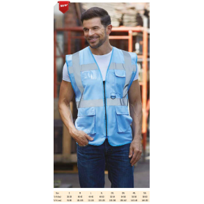 Refleksvest i forskellige farver - model 801