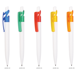 Kulgepenne i plast med logotryk
