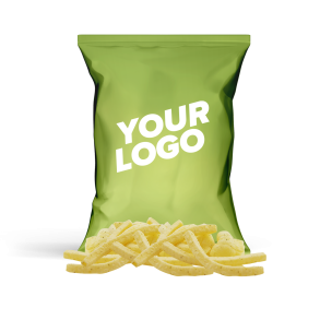 Chips med logo, Sour Cream & Onion mix