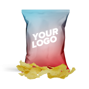 Chips med logo, Saltede Chips