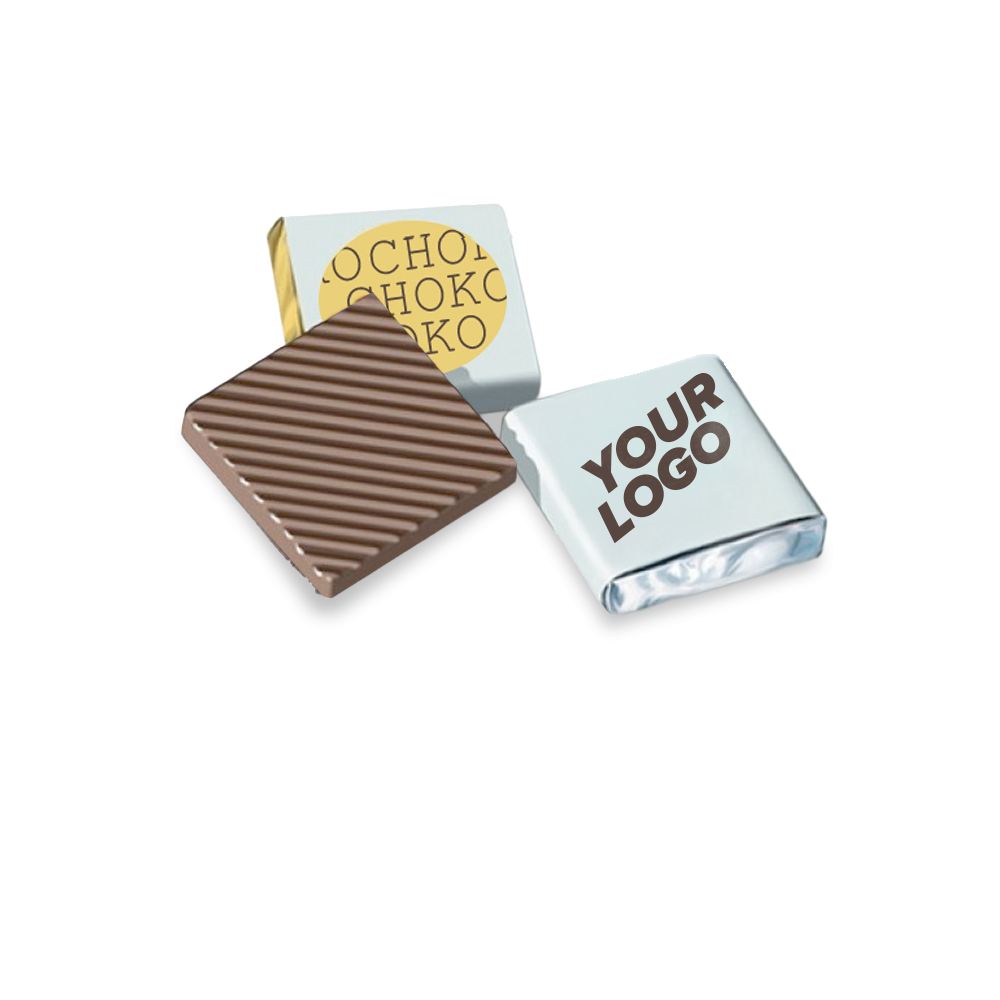 Chokolade 32% cacao med logo 