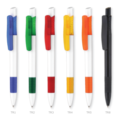 Kulgepenne i plast med logotryk
