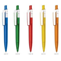 Kulgepenne i plast med logotryk