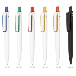 Kulgepenne i plast med logotryk