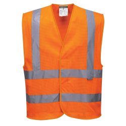 C370 - Hi-Vis mesh vest Gul - Hul veste
