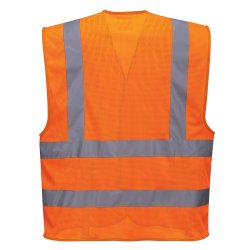 C370 - Hi-Vis mesh vest Gul - Hul veste