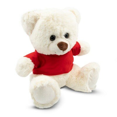 Bamser med logotryk - Plush teddy bear | Josh White