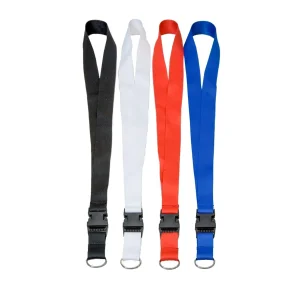 20 mm with key ring + quick-release buckle