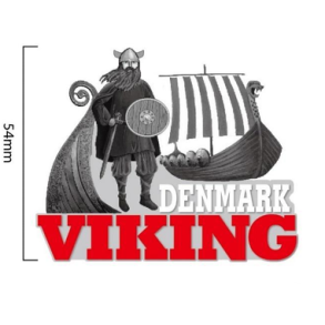 Vikinge magnet s�lv
