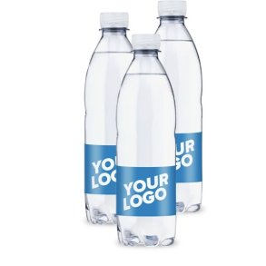 Vand med logo 0,5 l