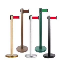 Afsp�rringsstolpe med b�nd - 