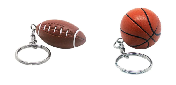 Sports n�gleringe med logo | Sportsartikler | LVB A/S