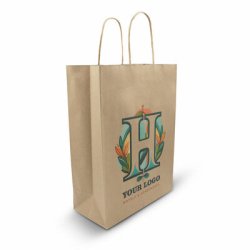 Papir pose med logotryk