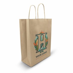 Papir pose med logotryk