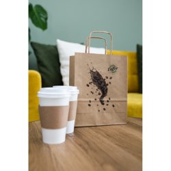 Papir pose med logotryk