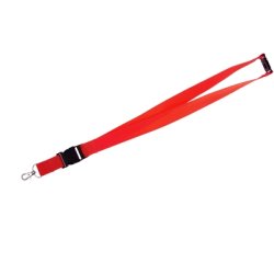 Lanyard / Nglesnor med sikkerhedsspnde og "release" klips