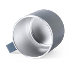 Metal krus med logo - 350 ml