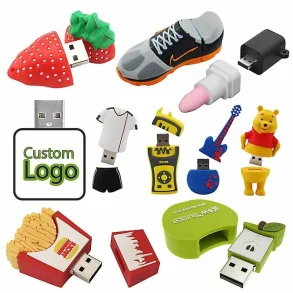 PVC USB med logo | USB-stik med eget design | LVB A/S